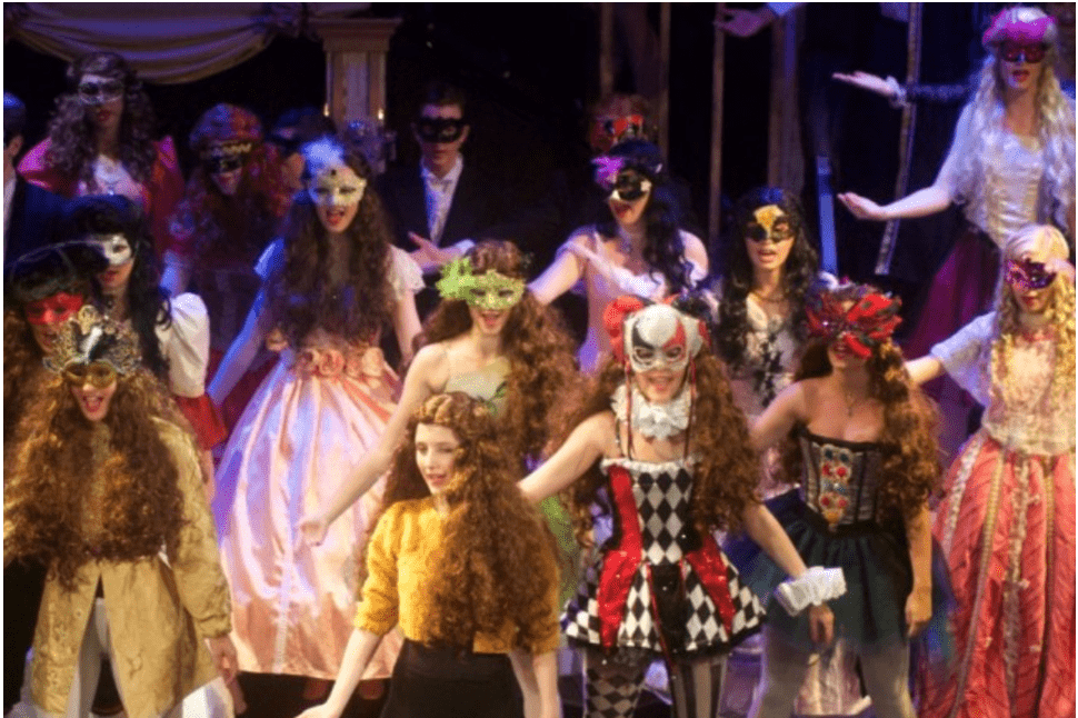 Phantom performers on stage