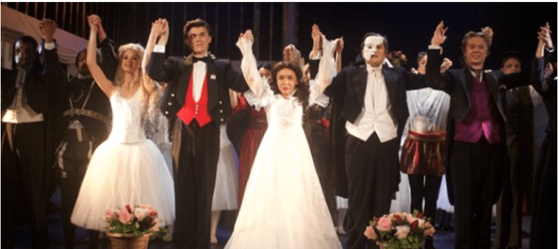 The Phantom of the Opera curtain call