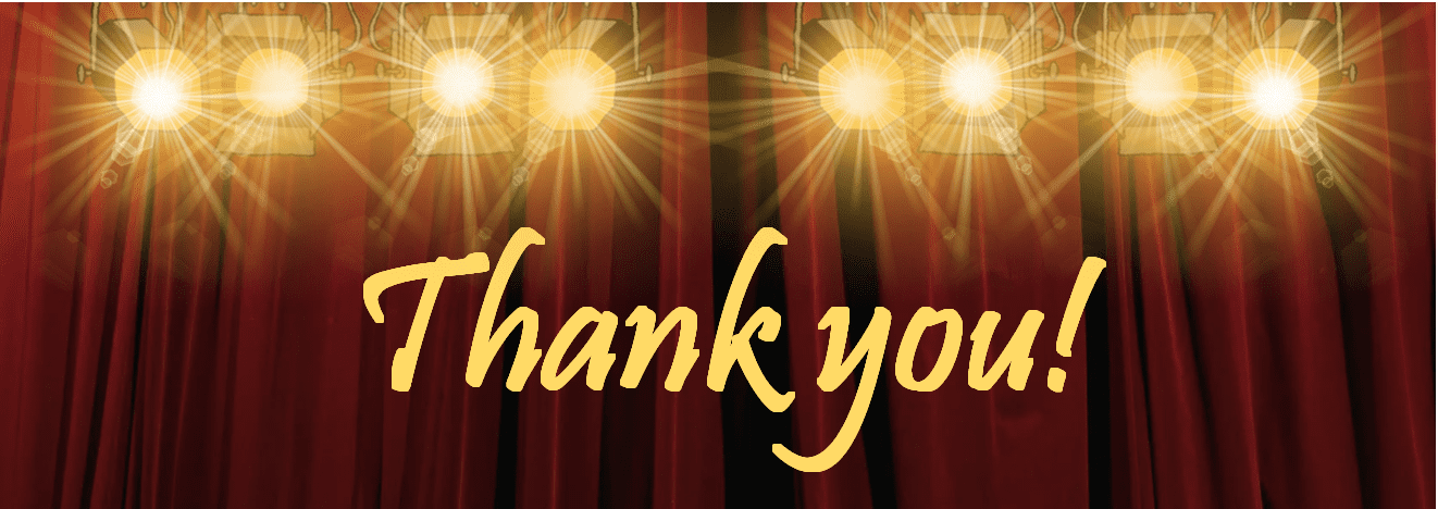 Thank you for all your support since 2013